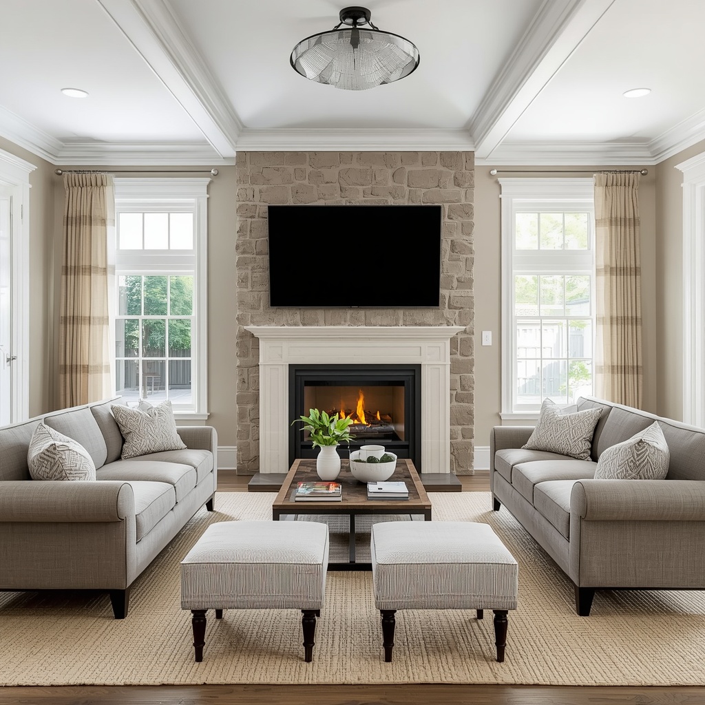 Why TV and Fireplace Placement Creates a Design Dilemma