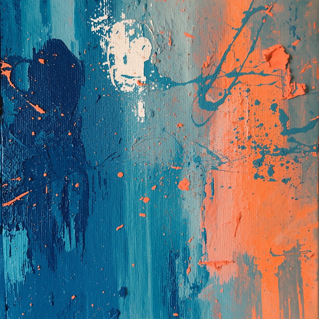 Abstract Acrylic Painting: Modern Art You Actually Made