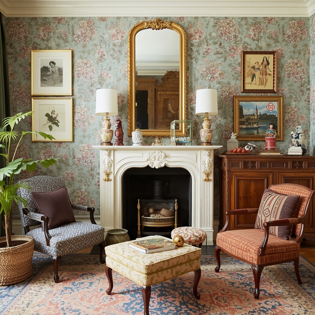 How to Incorporate Grand Millennial Style Into Your Home