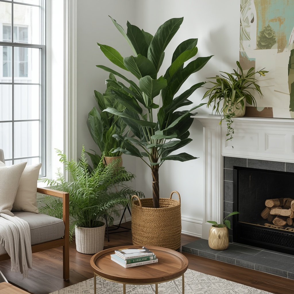  Bring In Living Plants and Greenery
