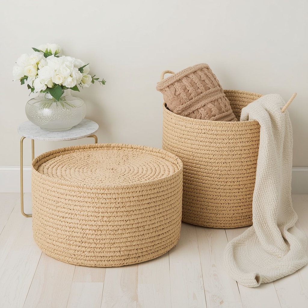 Caring for Natural Fiber and Woven Storage