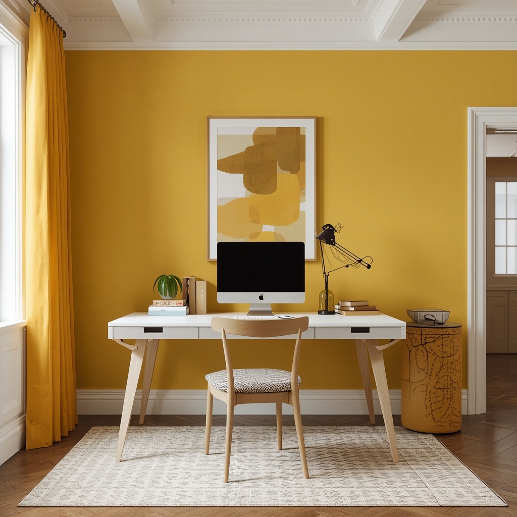 Energizing Yellow for Creative Wor