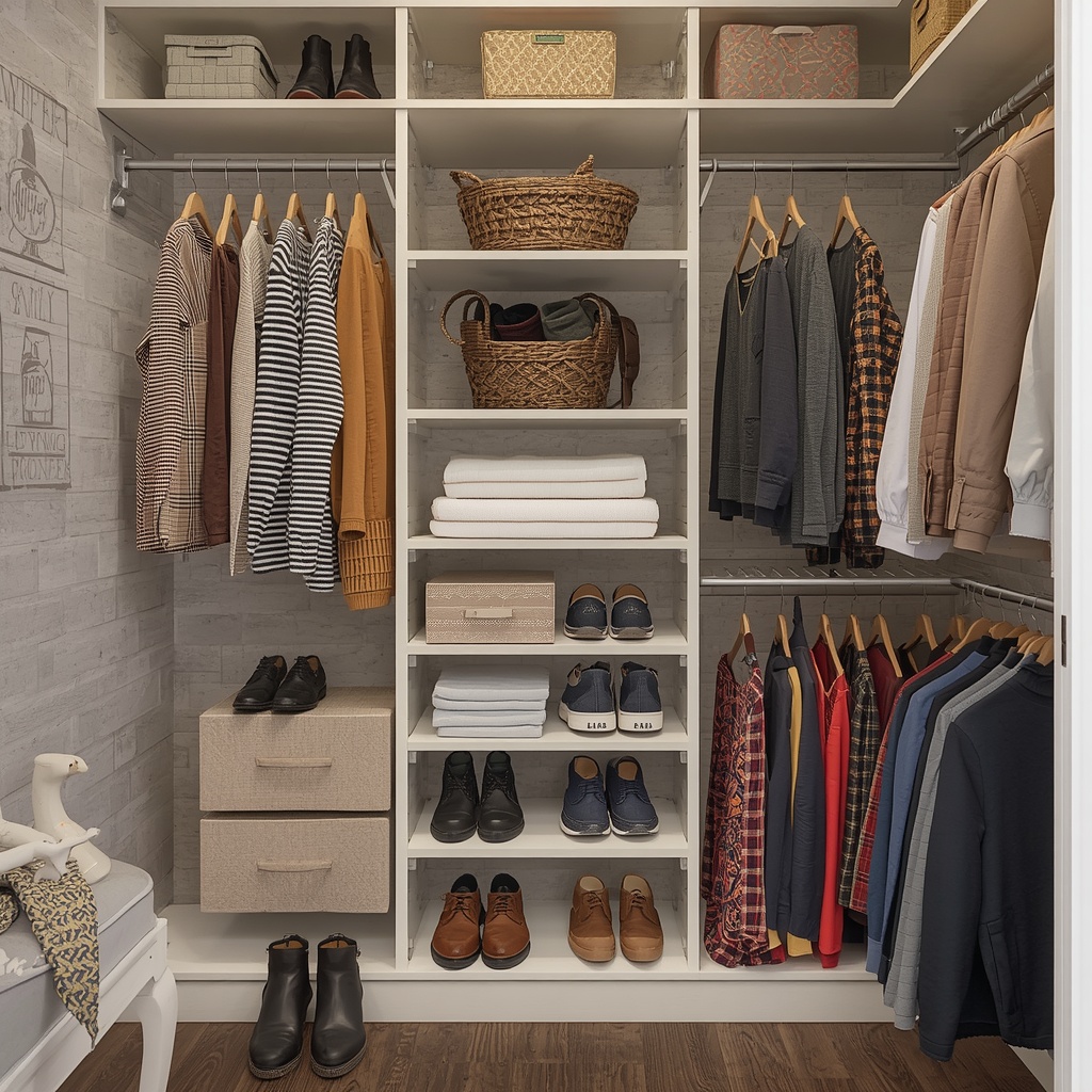 How to Organize a Walk-In Closet with Modular Shelving