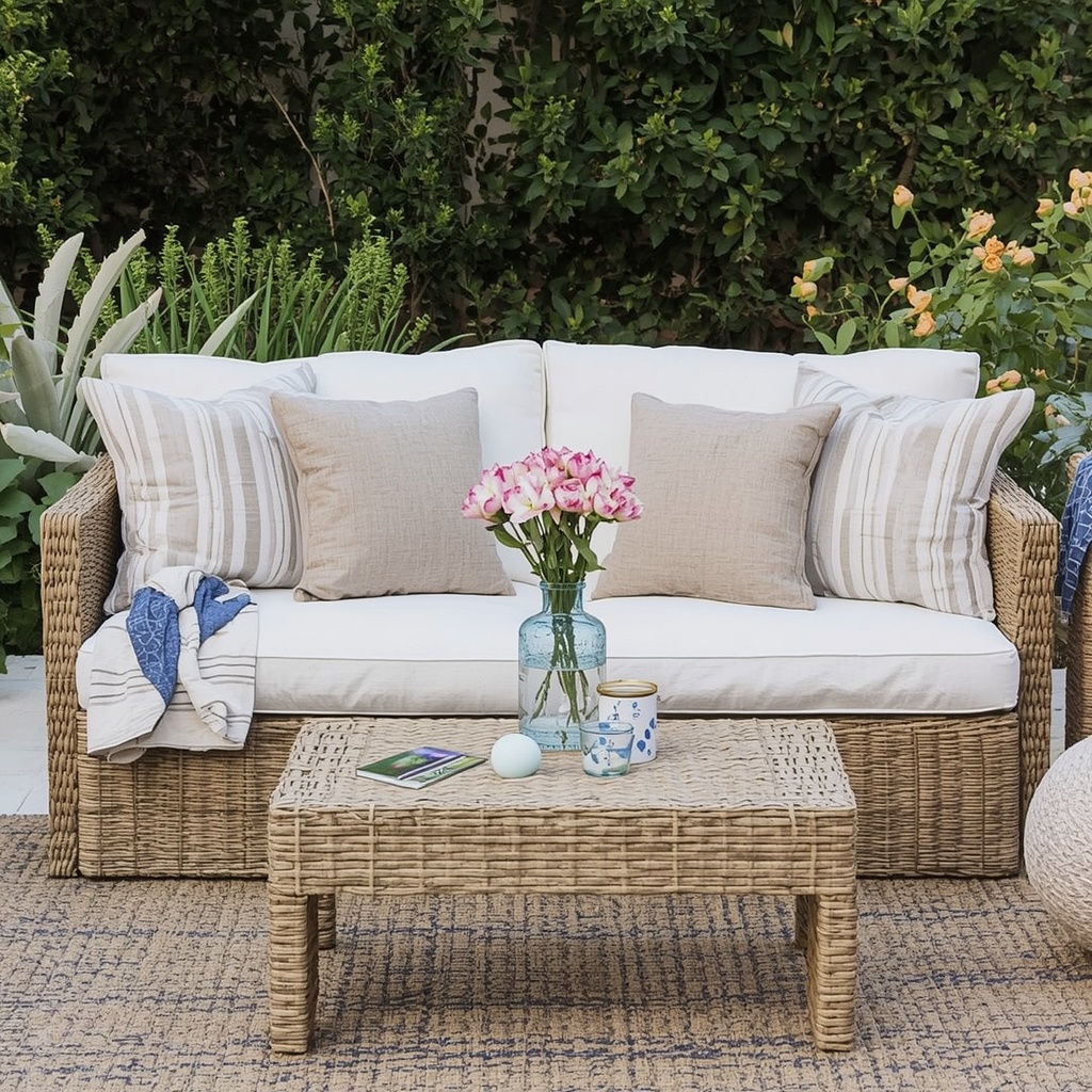 Layer Textiles Like a Riviera Villa