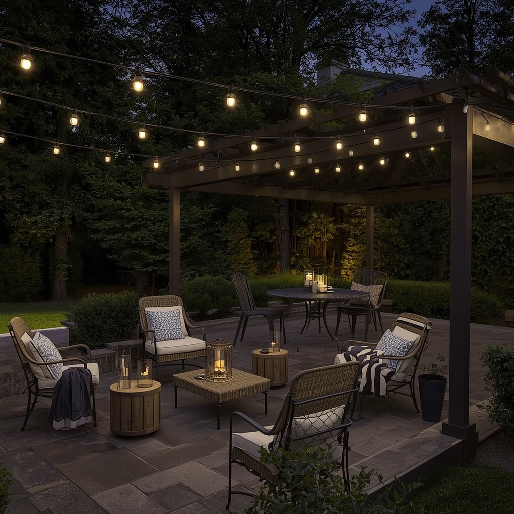 Outdoor Lighting Ideas: Sconces, String Lights, and Lanterns