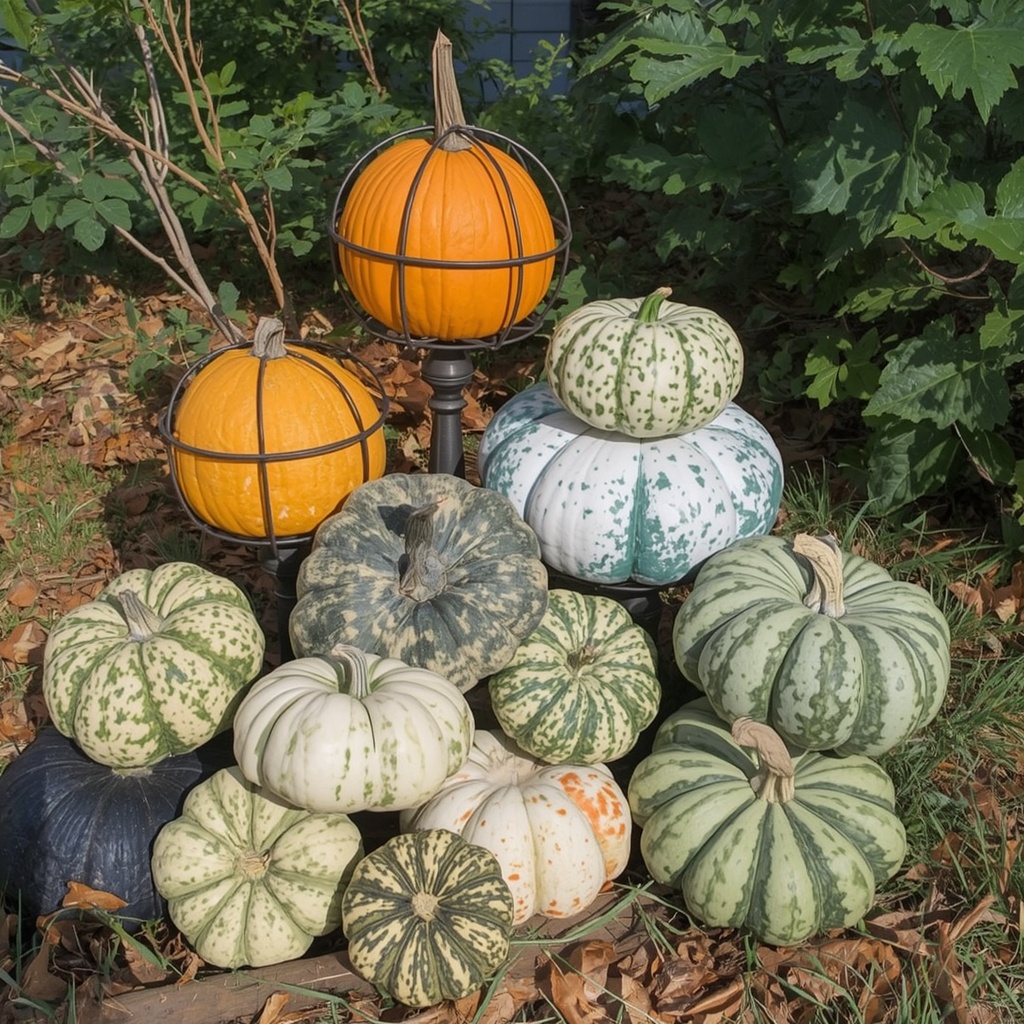 Quick Shopping List for a Non-Spooky Pumpkin Display