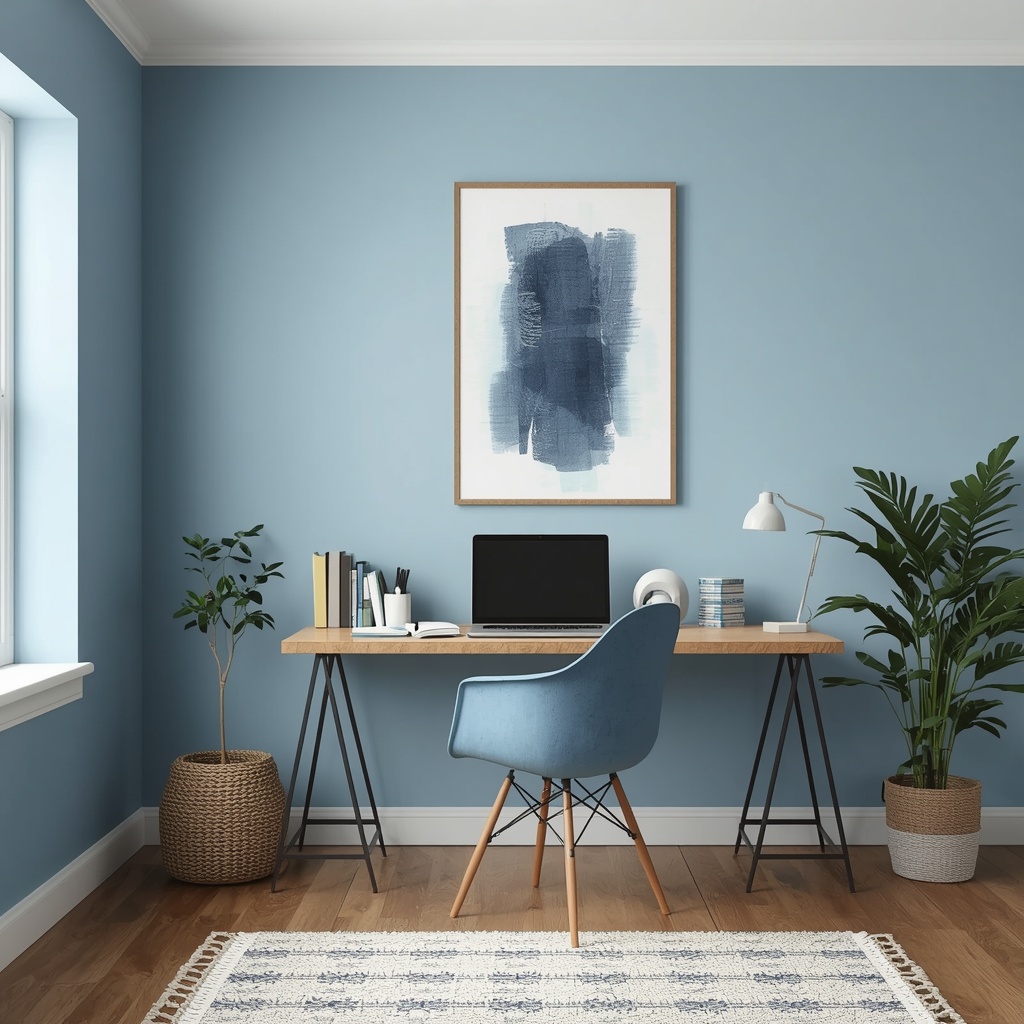 Soft Blues for Calm Focus