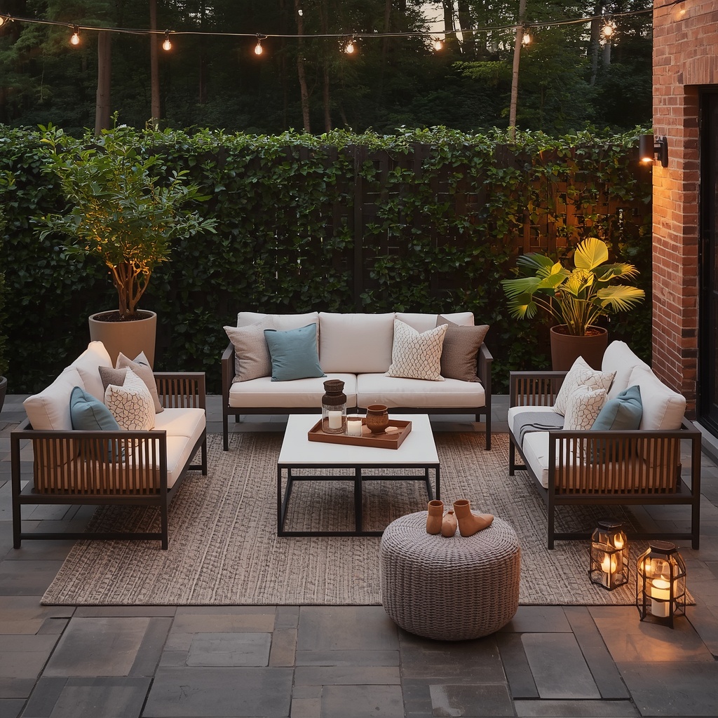 Styling the Full Al Fresco Living Room