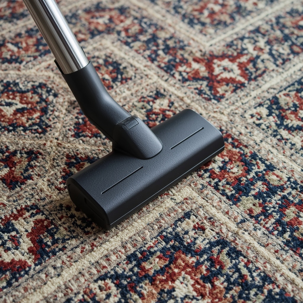 The Right Way to Vacuum a Wool Rug