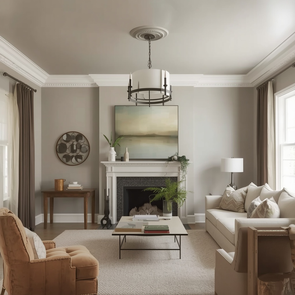 Tone-on-Tone (Monochromatic) Ceilings