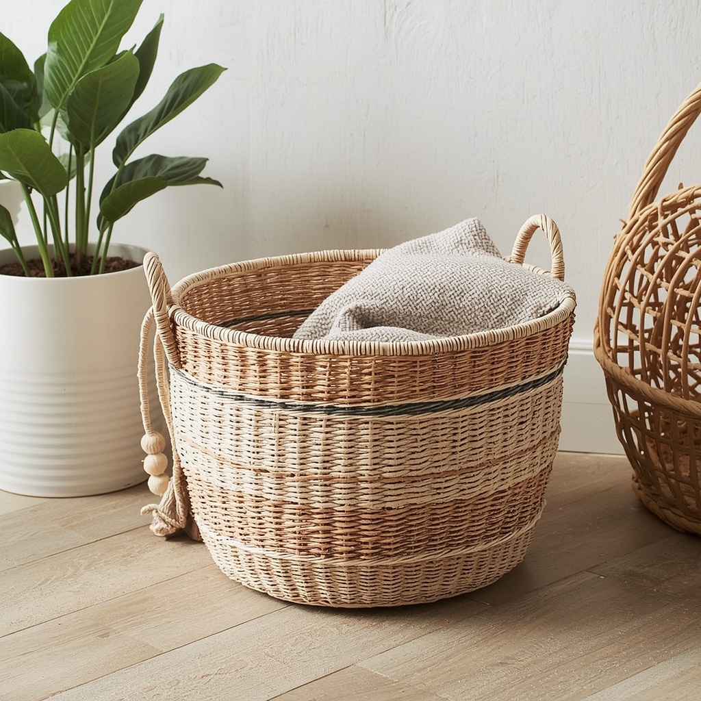 Types of Storage Baskets and Bins by Material