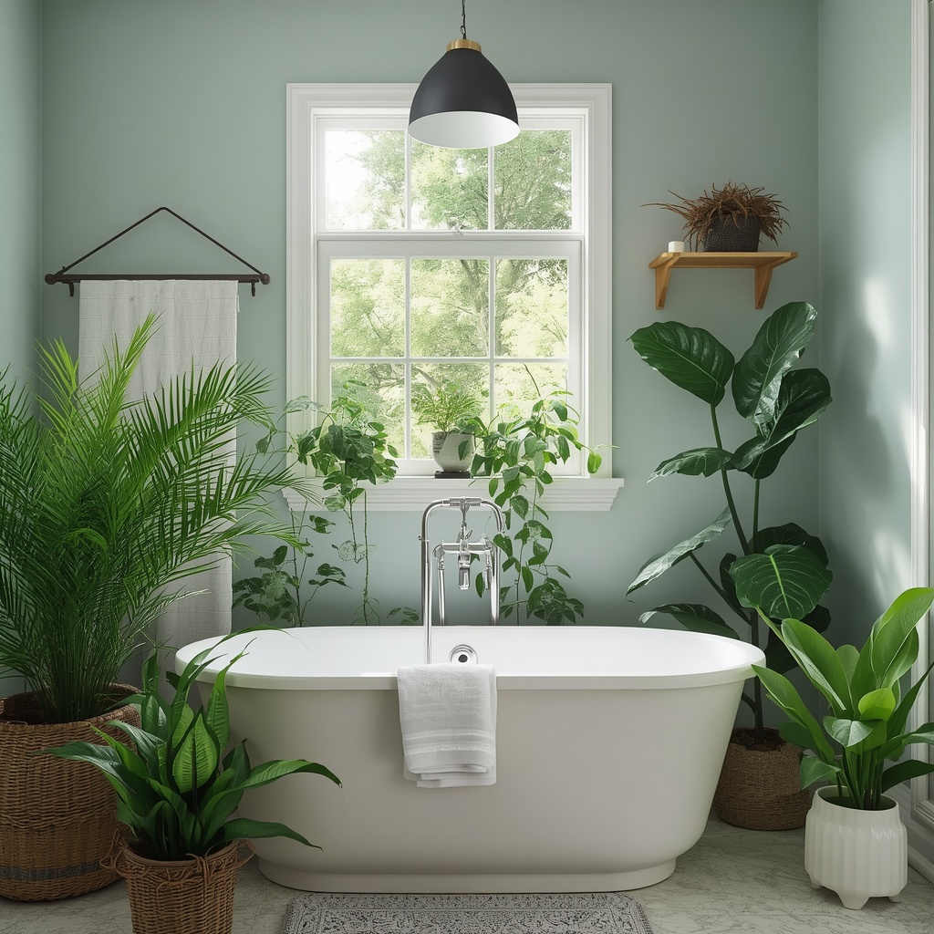 Why Bathrooms Are Actually Ideal for Houseplants