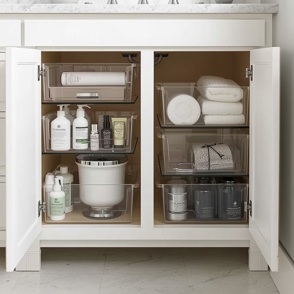 Bathroom Under-Sink Storage Ideas