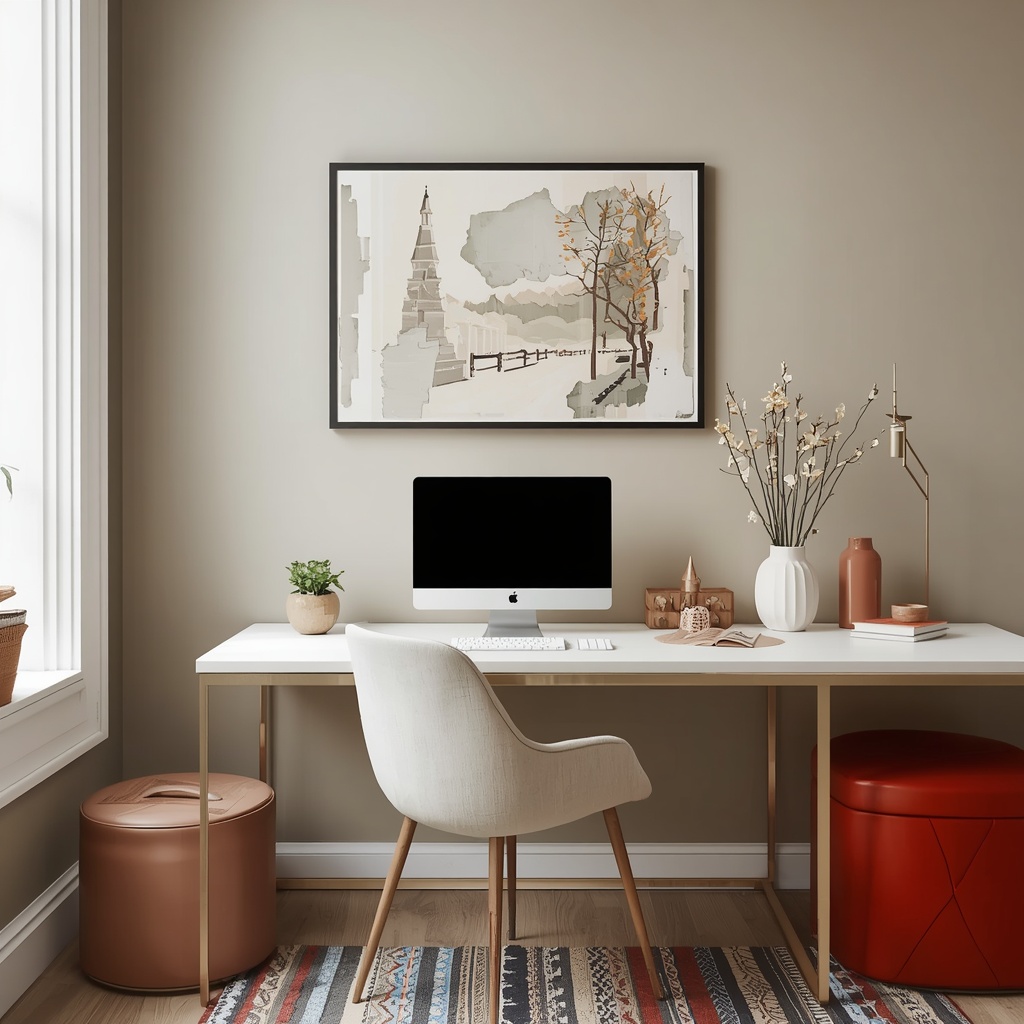 Choose Materials and Colors That Support Focus