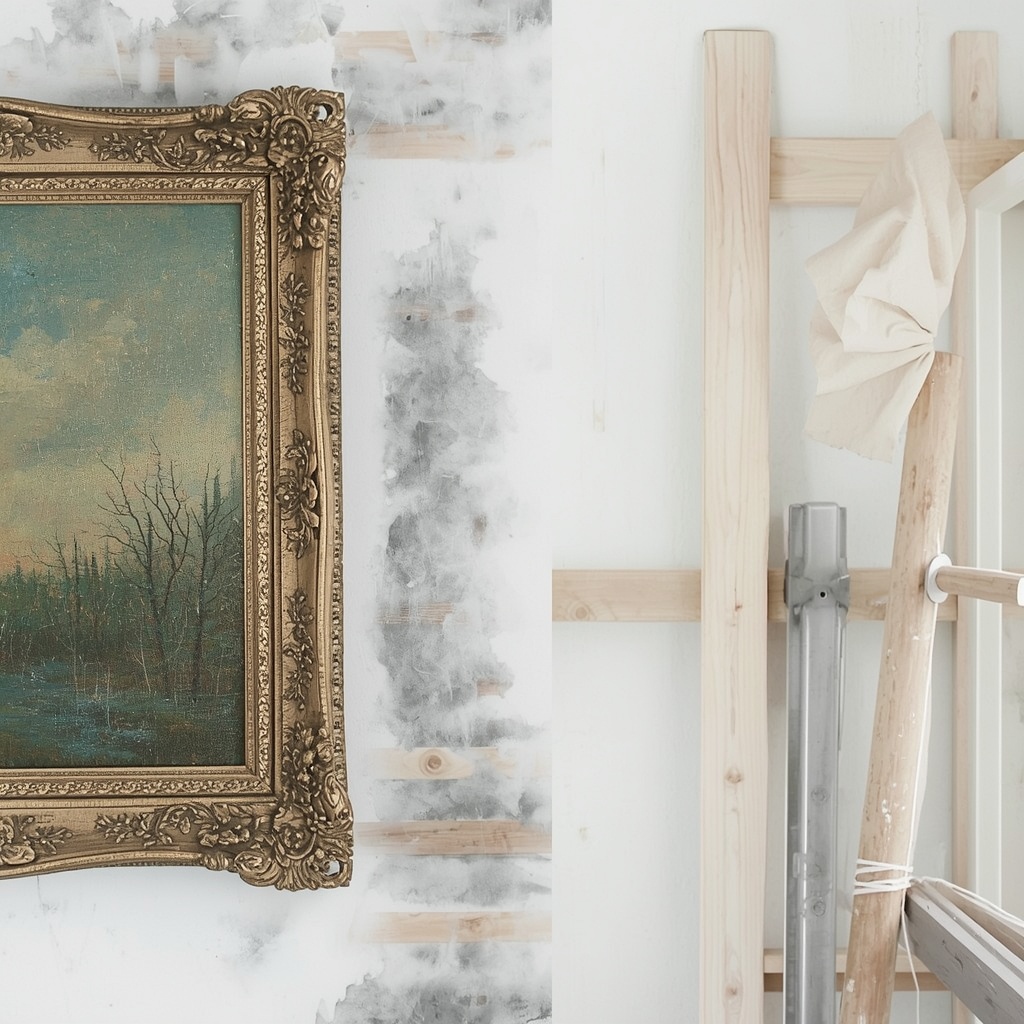 How to Hang Art Perfectly Every Time (Without Making Extra Holes)