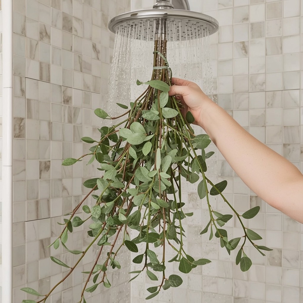 How to Hang Eucalyptus in the Shower