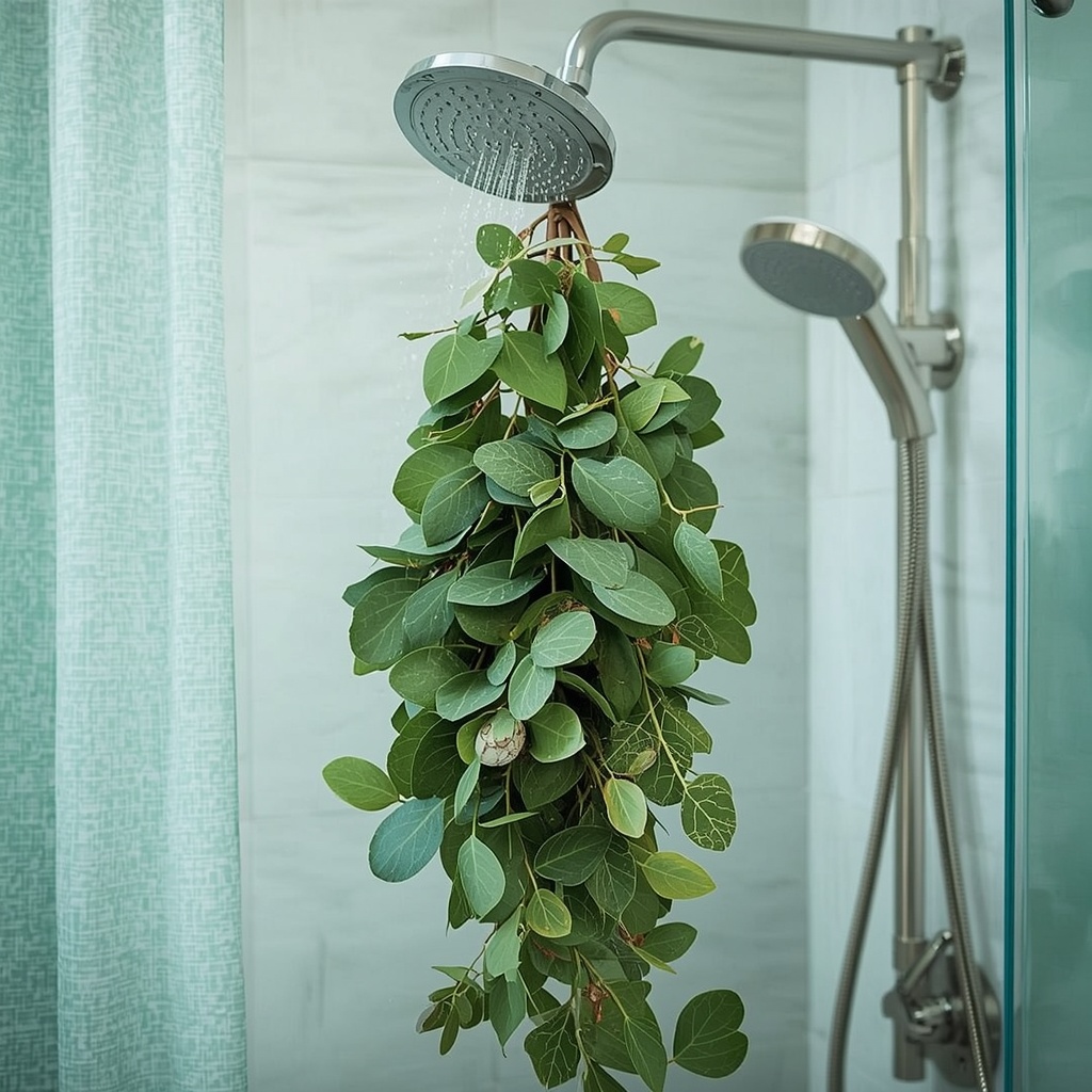 How to Style Eucalyptus for an Instant Bathroom Spa Vibe