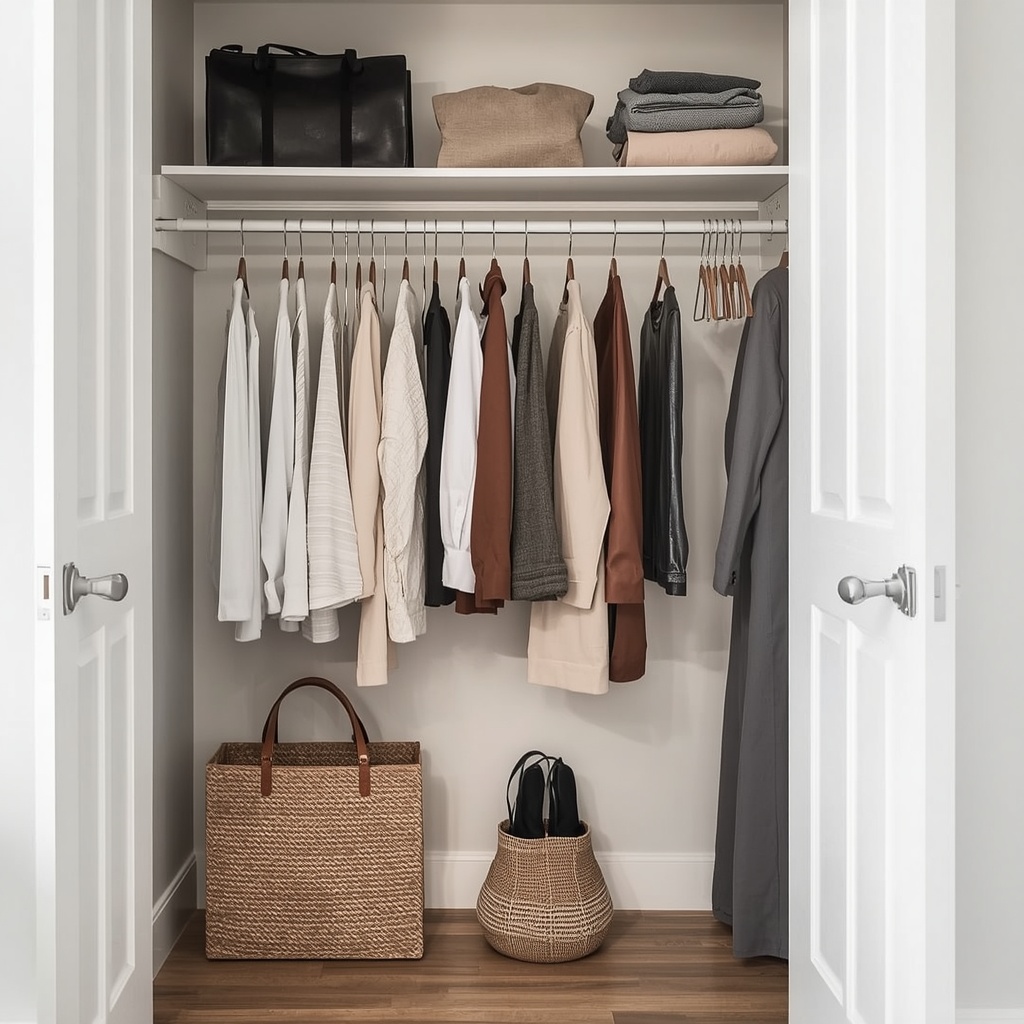 Minimalist Wardrobe Organization Tips for Small Closets