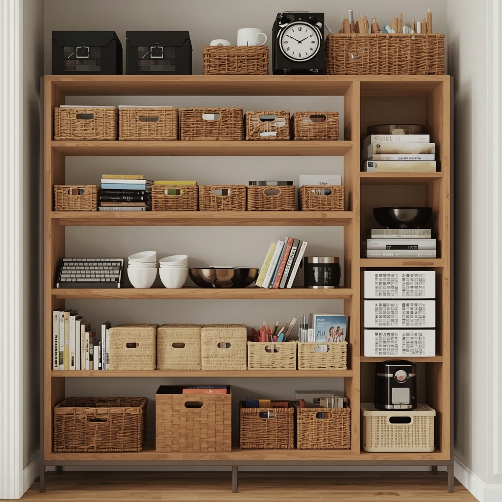 Organize Vertically to Protect Both Your Back and Your Floor Plan