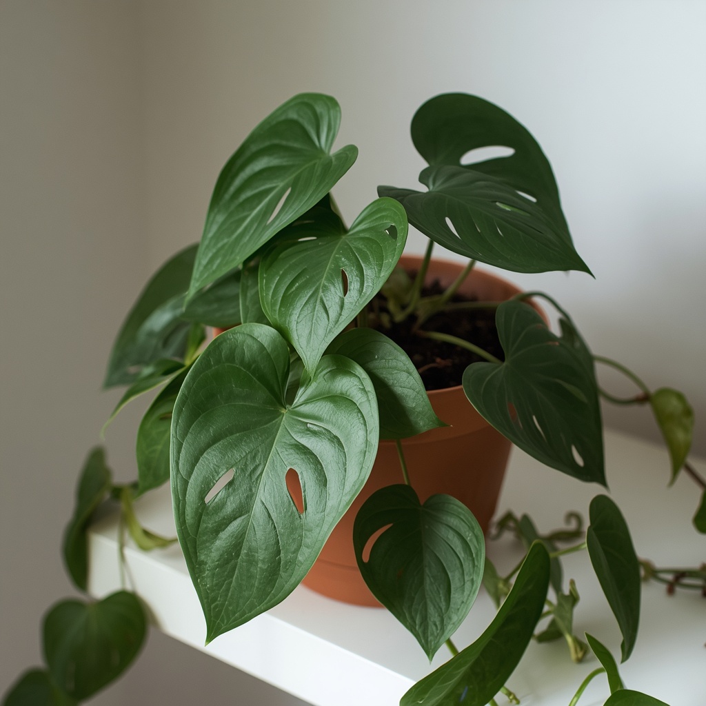 Pothos' Cousin: Philodendron (Heartleaf variety)