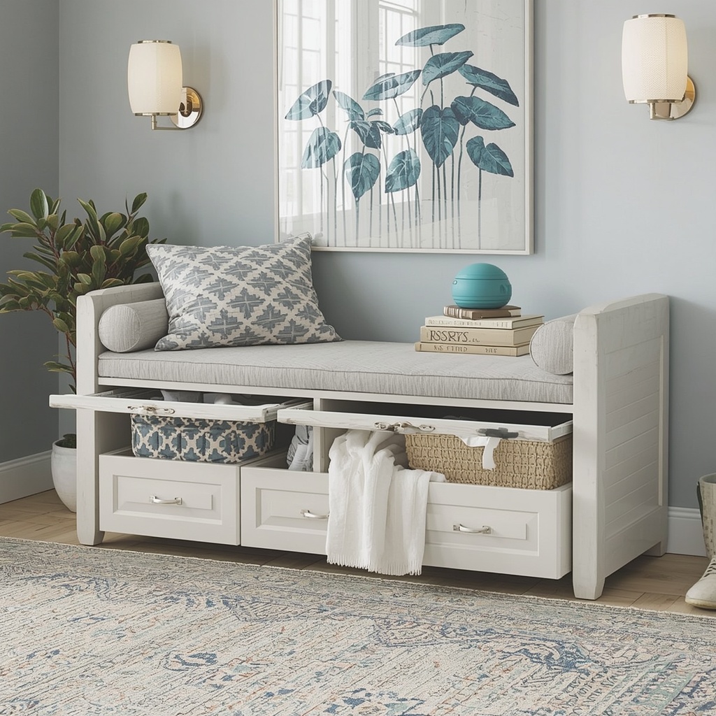 Storage Benches Function Meets Furniture-Grade Style