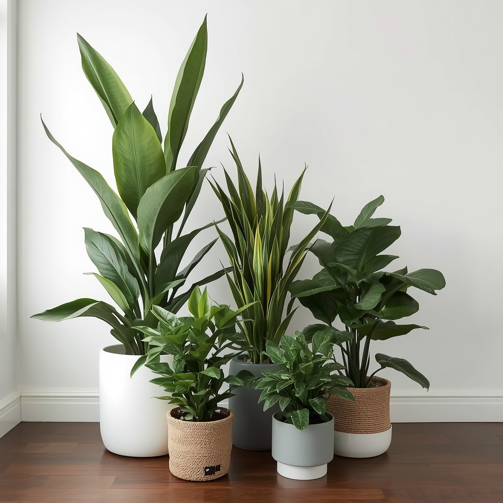 Styling Multiple Statement Plants Together