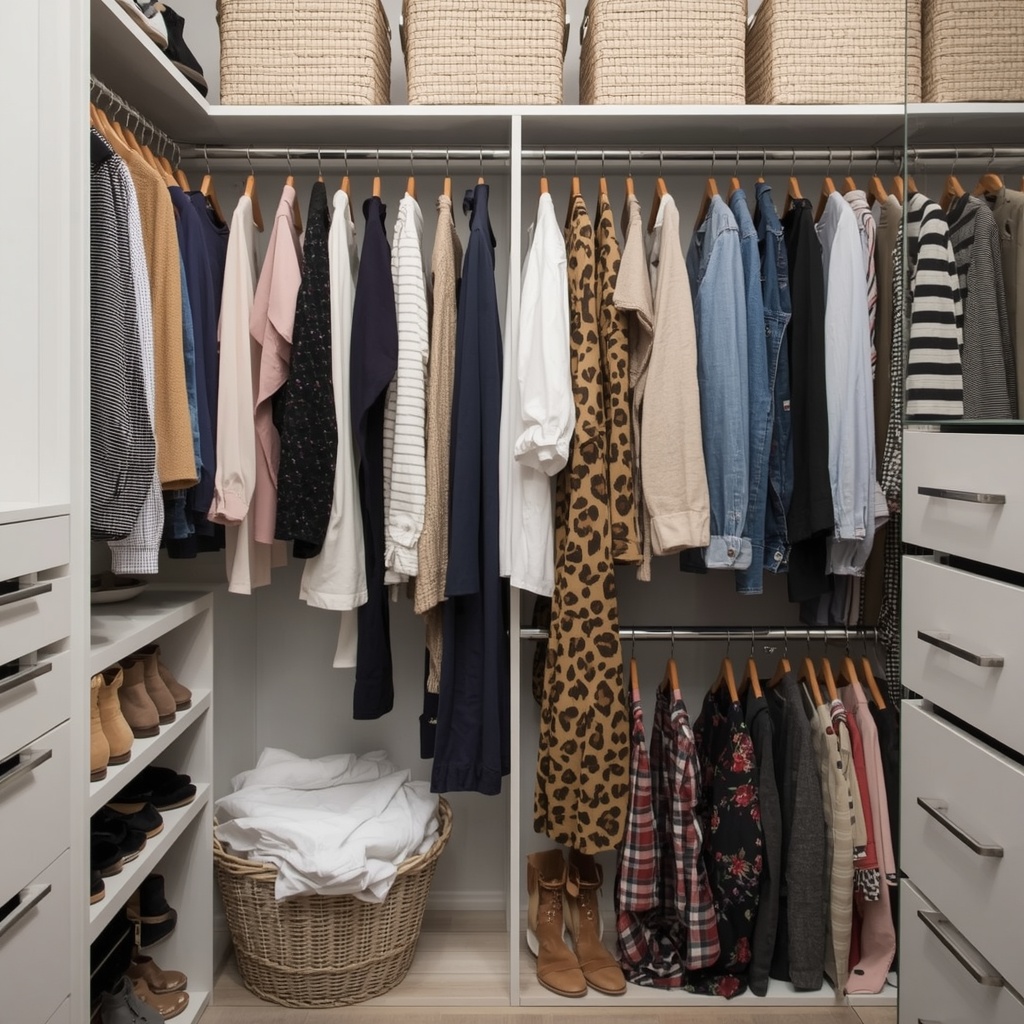 Why Small Closets Feel So Overwhelming