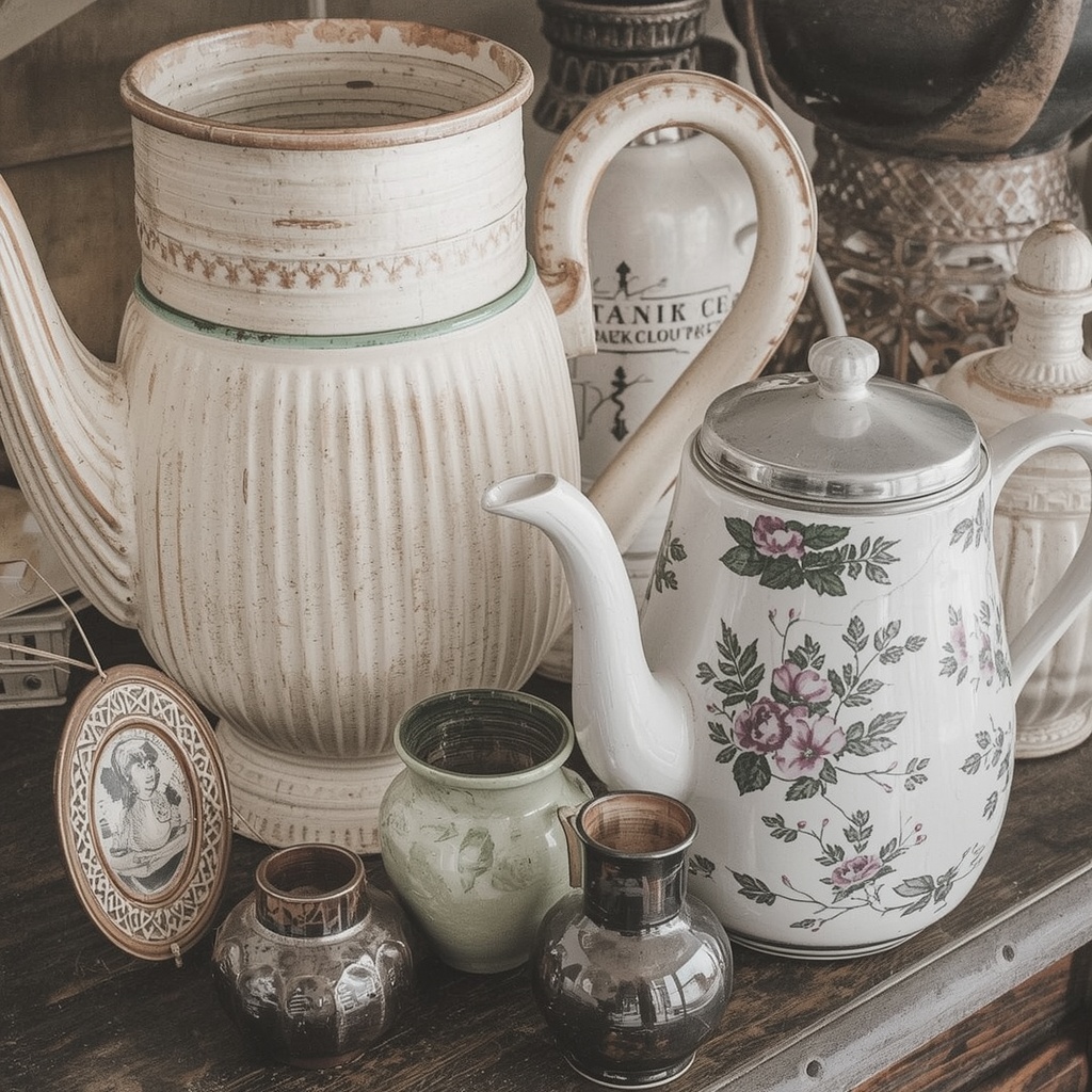 Why Thrifted Pitchers and Teapots Make Beautiful Planters