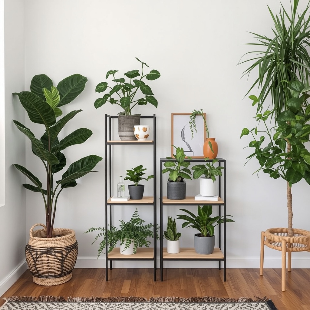 Why Tiered Plant Stands Work So Well in Home Decor