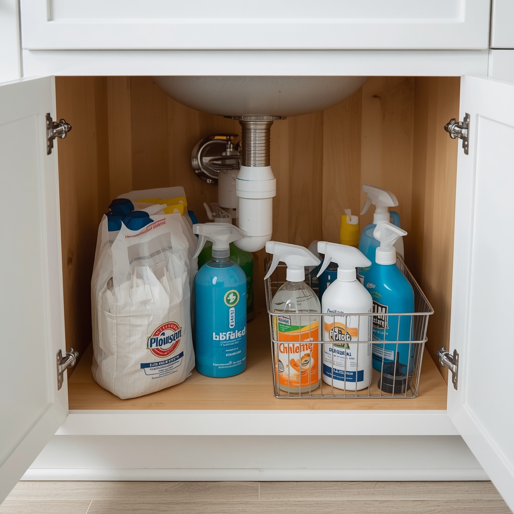 Why Under-Sink Spaces Become Clutter Zones