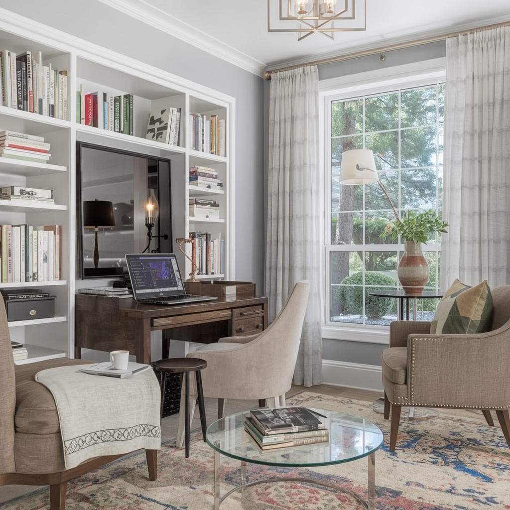 Add Smart Storage for Books and Essentials