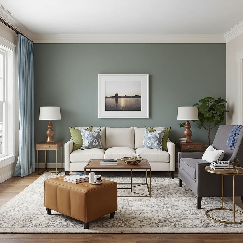 Anchor the Room With a Rug