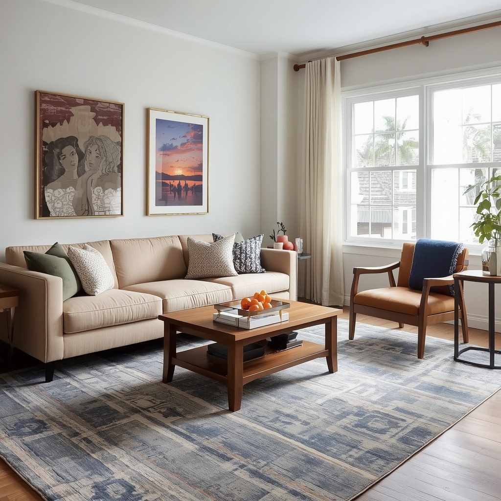 Anchor the Space With the Right Rug