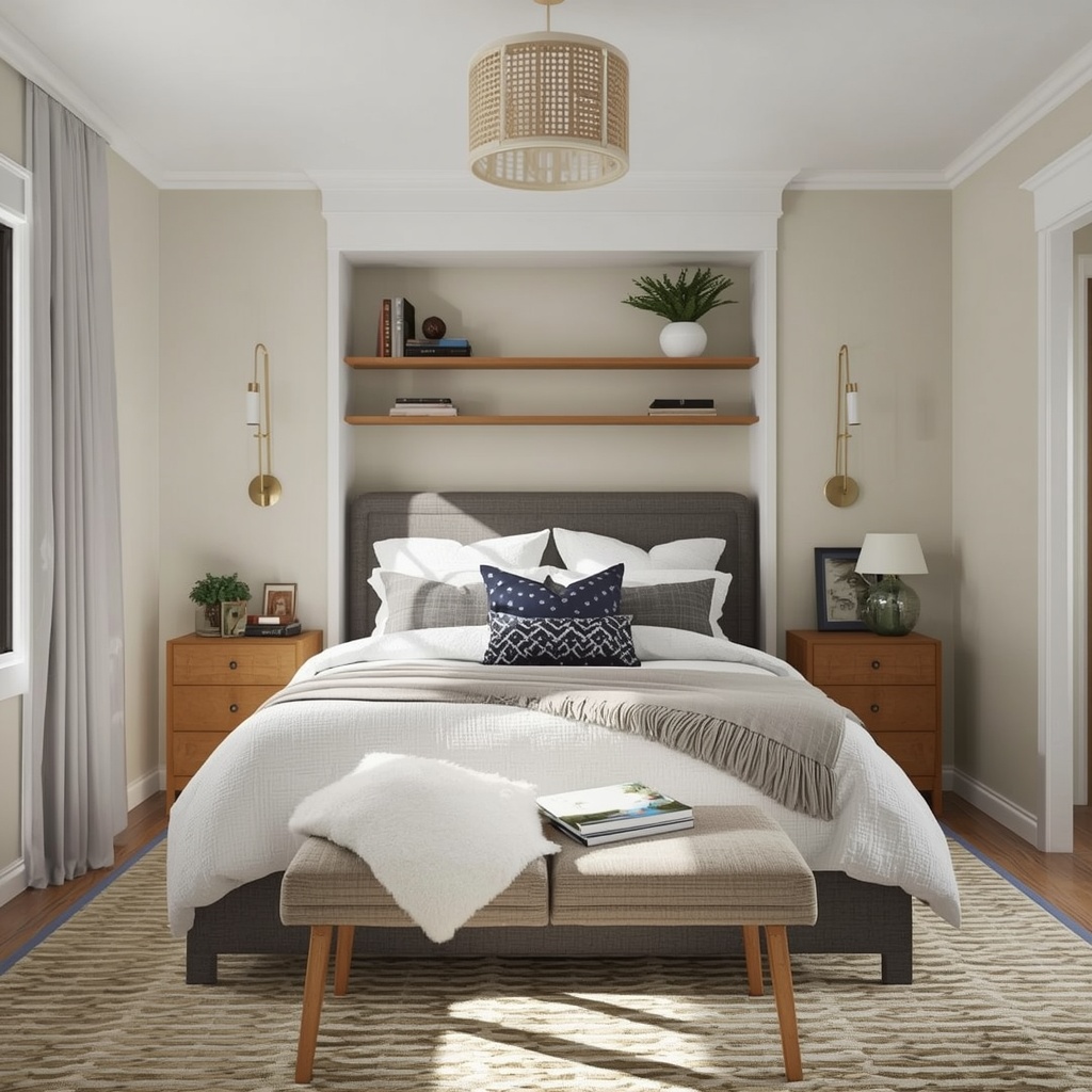 Bedroom Vertical Storage That Keeps Your Sanctuary Calm