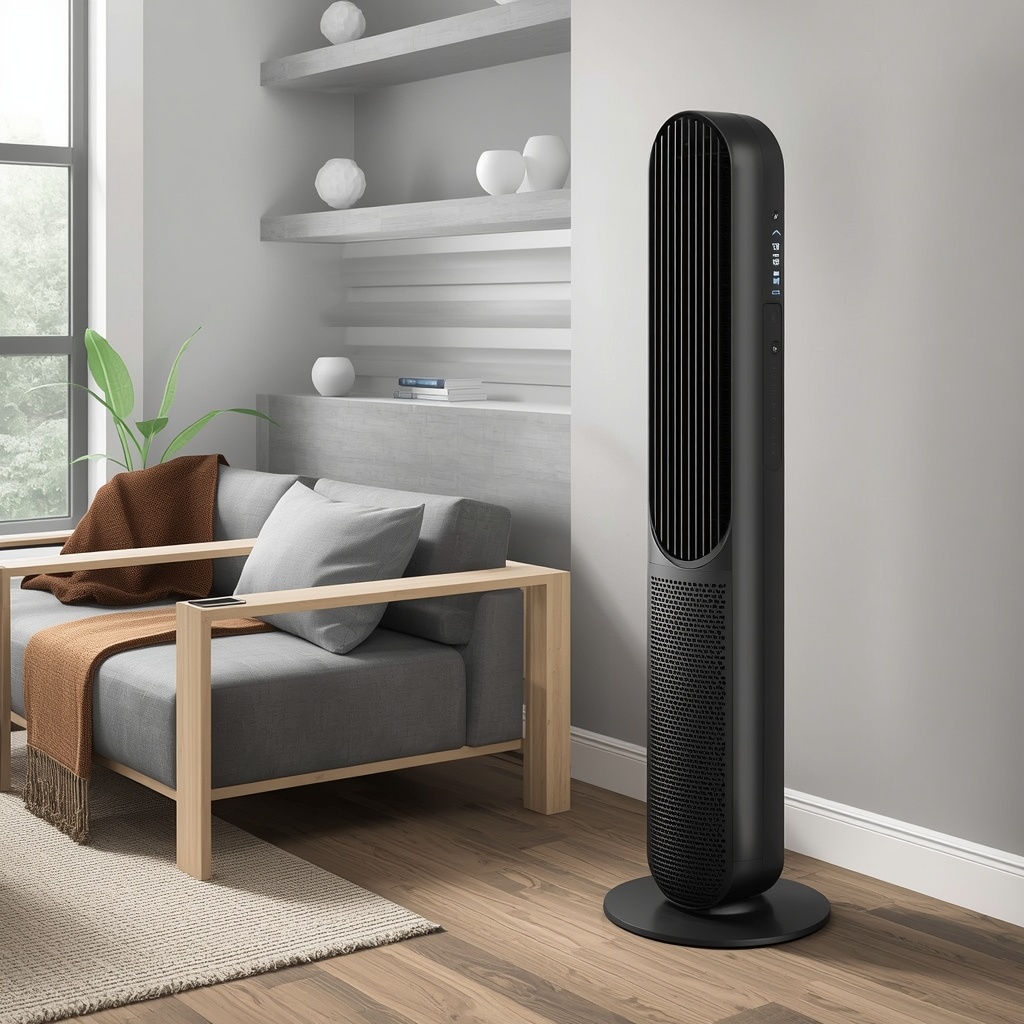 Bladeless Tower Fans and Air Circulators