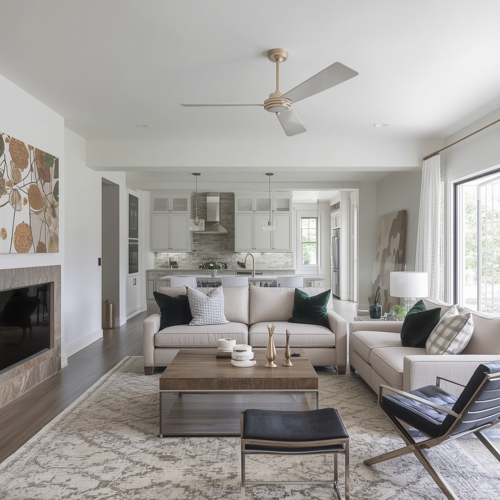 Bringing It All Together: A Cohesive Open-Concept Furniture Plan