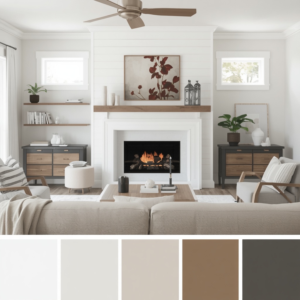Building the Perfect Modern Farmhouse Color Palette