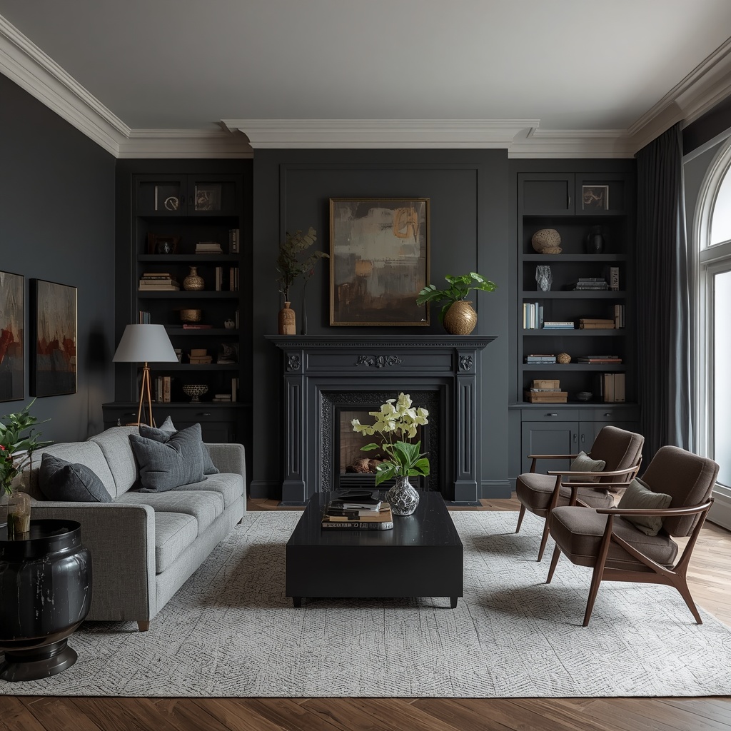 Common Mistakes to Avoid in Dark and Moody Living Rooms