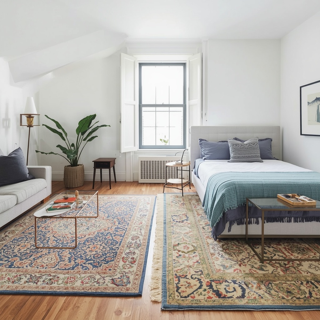 Define Zones With Area Rugs