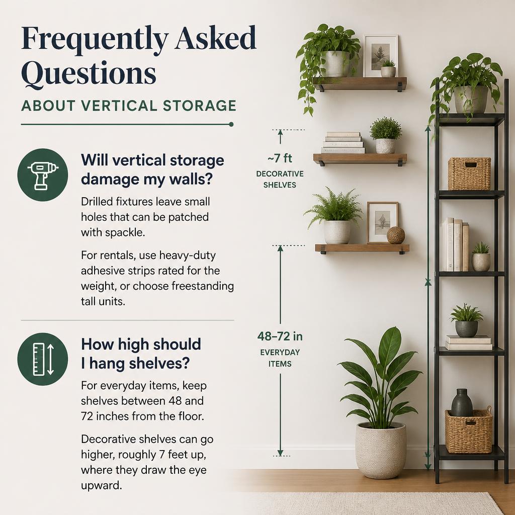 Frequently Asked Questions About Vertical Storage