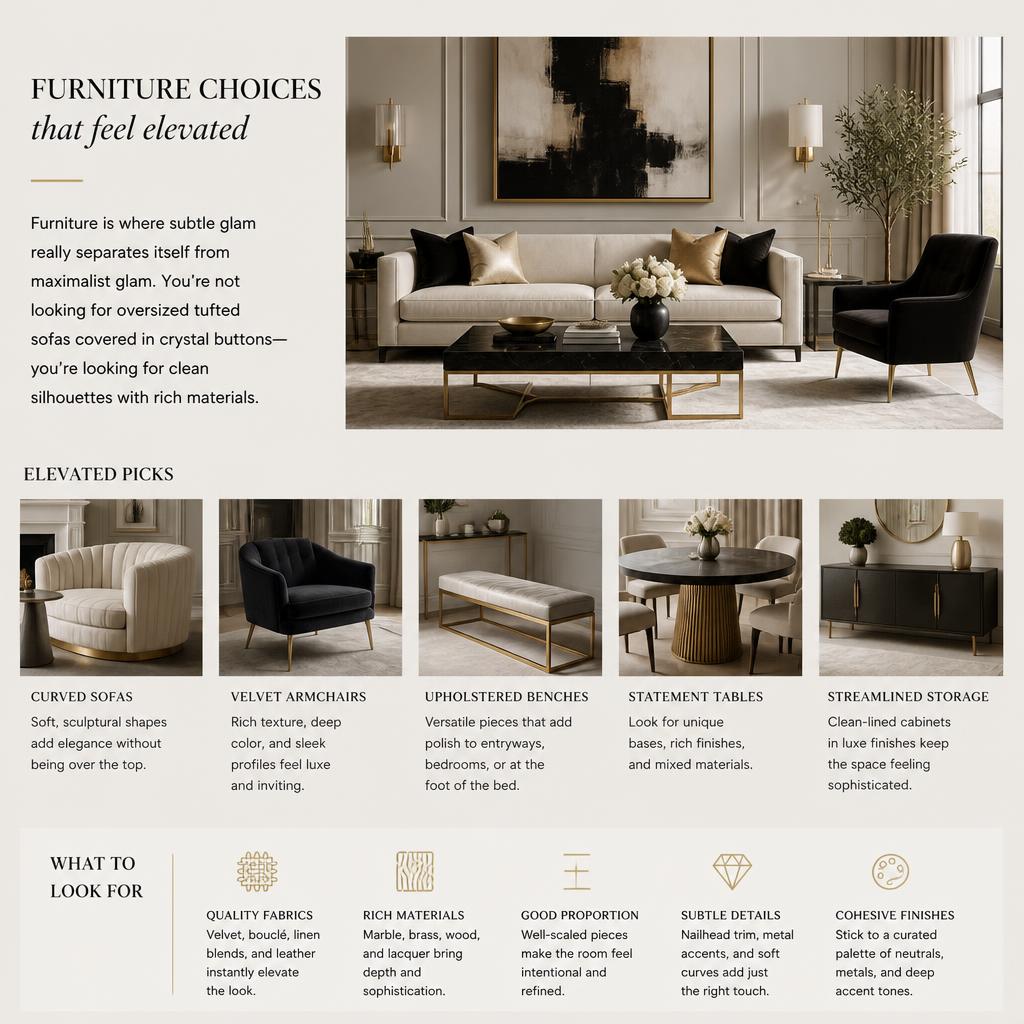 Furniture Choices That Feel Elevated