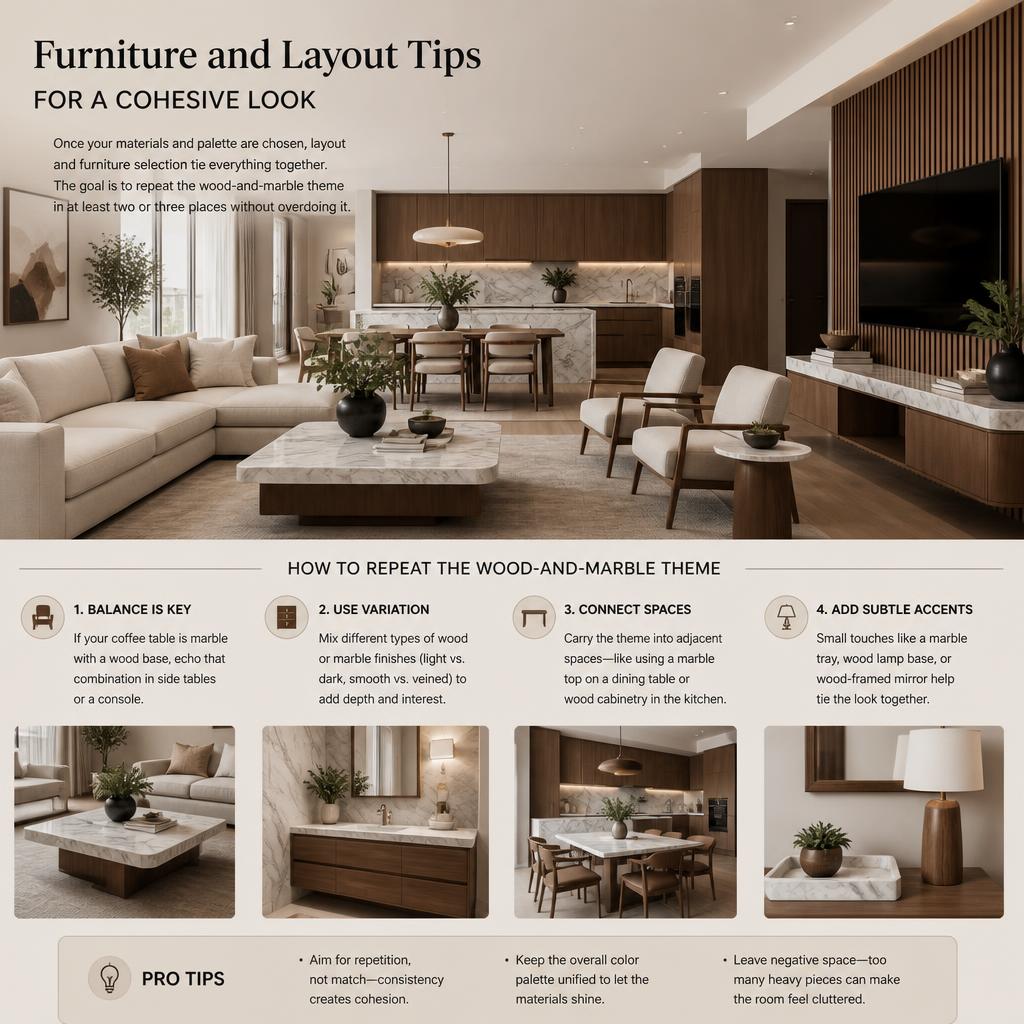 Furniture and Layout Tips for a Cohesive Look
