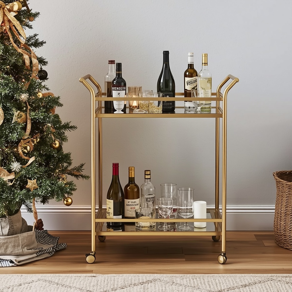 Home Bar Cart Essentials: Styling Tips for Festive Cocktail Hours