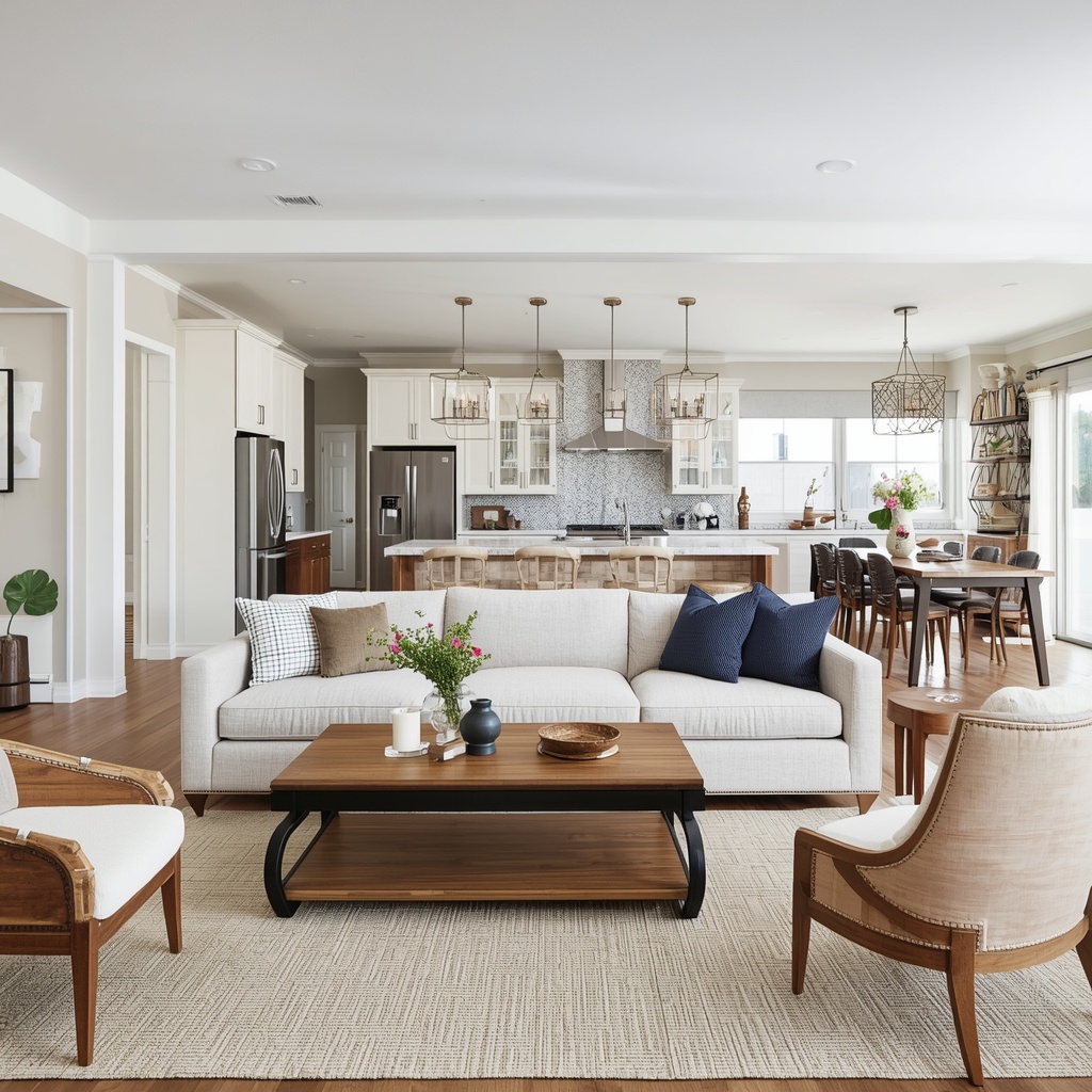 How to Scale Furniture Properly in an Open Layout