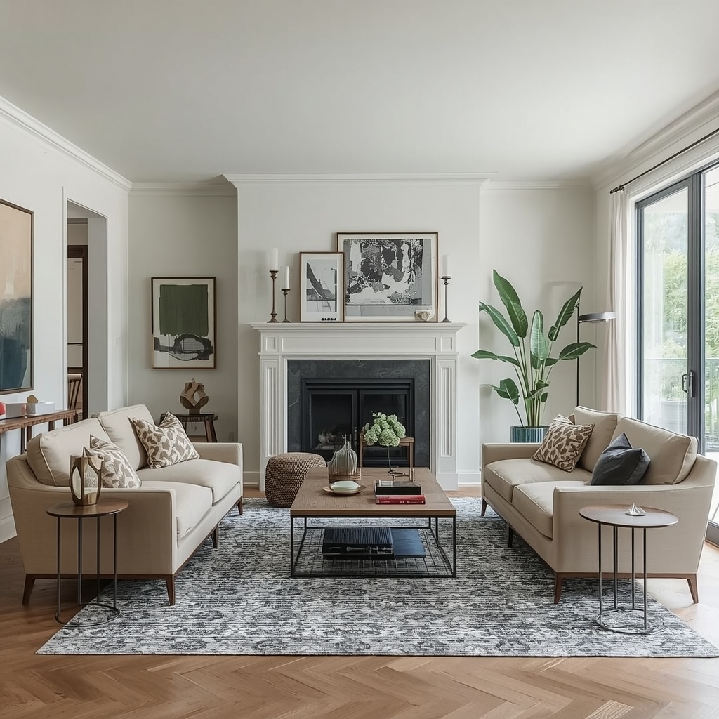 Layout and Space Planning for a Calming Flow