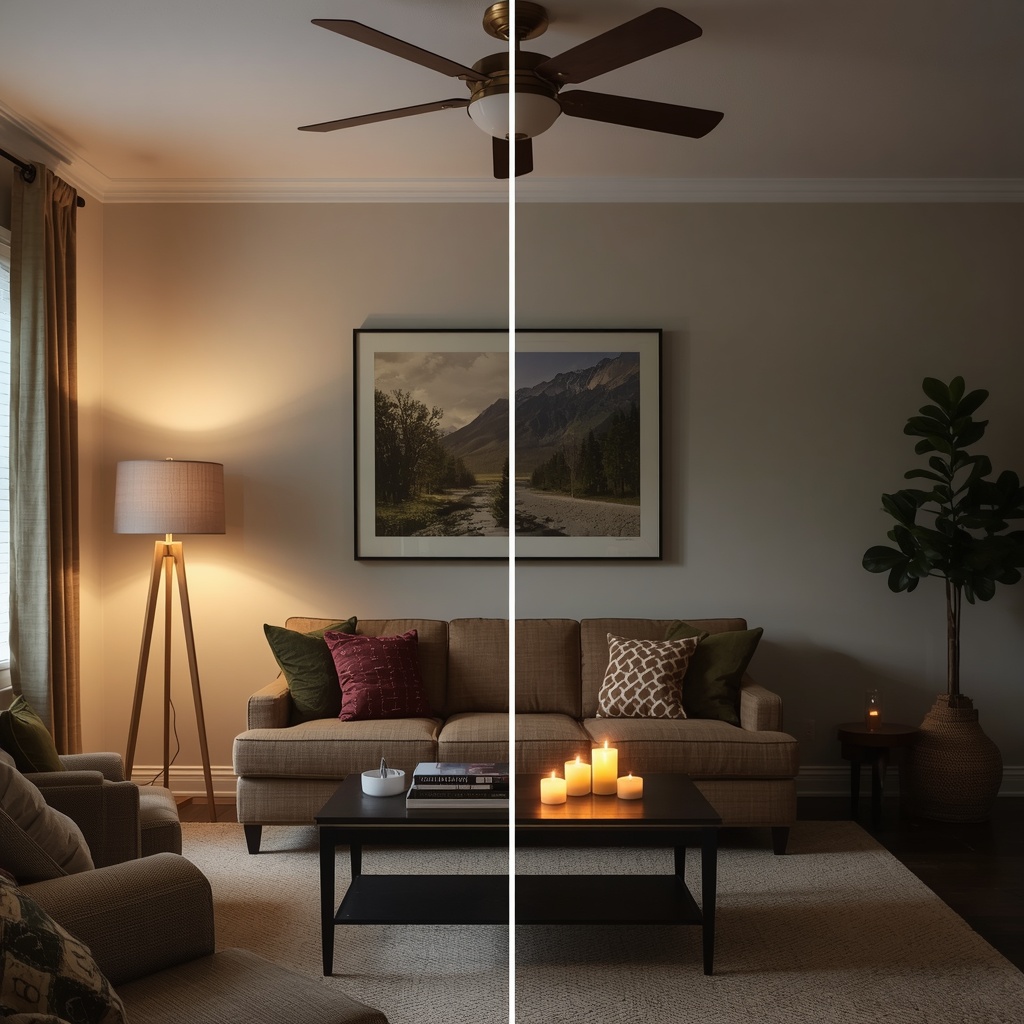 Lighting Layering Hacks for a Warm Living Room