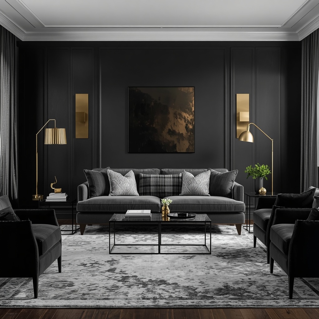 Metallics and Accent Colors That Elevate the Space