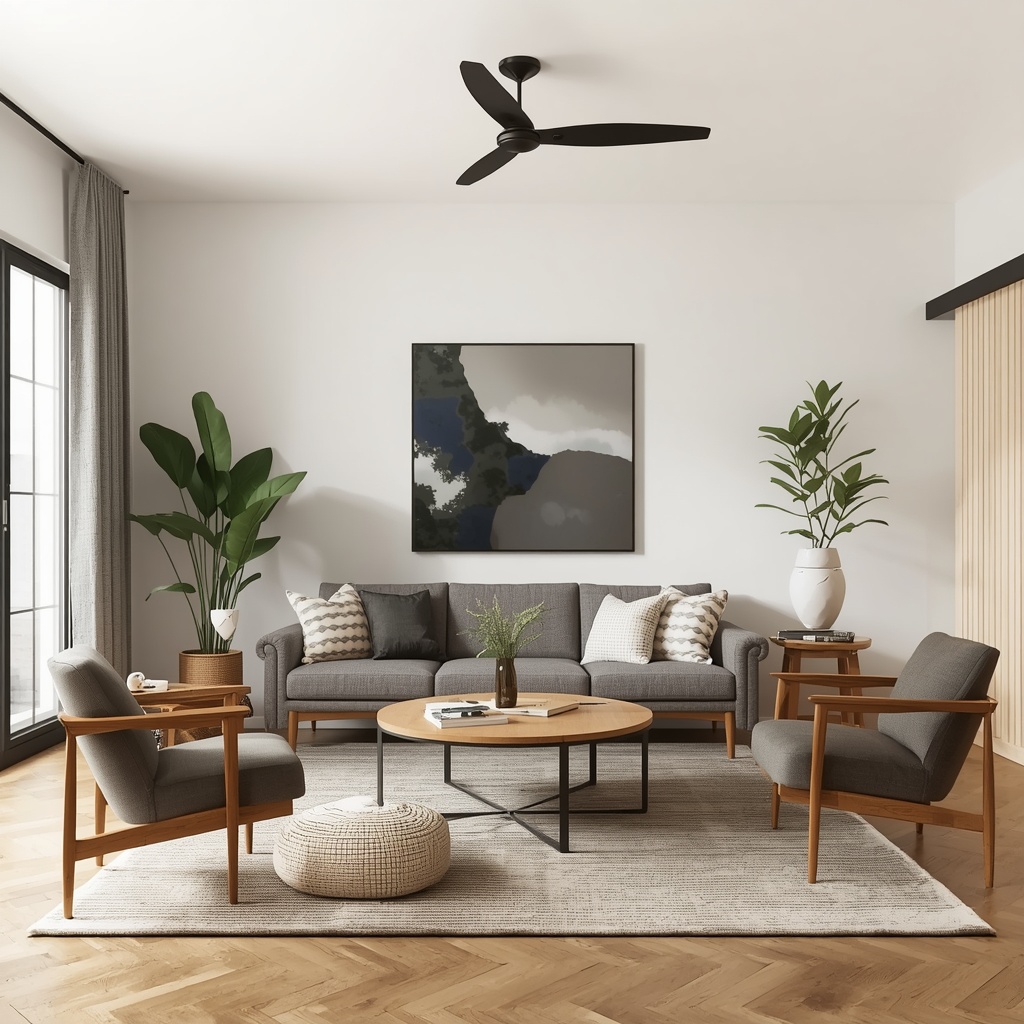 Organic Modern Living Room Ideas for a Calming Home