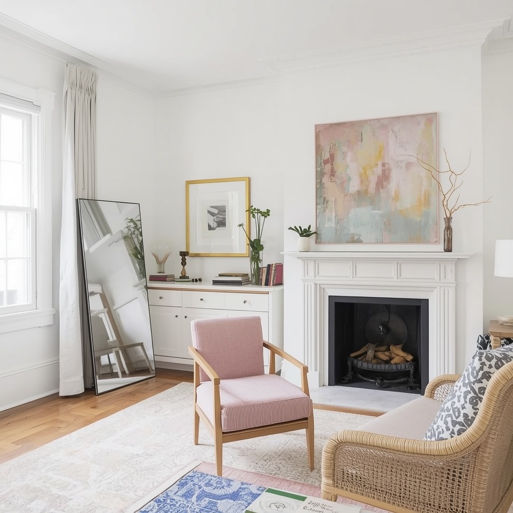 Room-by-Room Mirror Ideas for Common Living Room Layouts