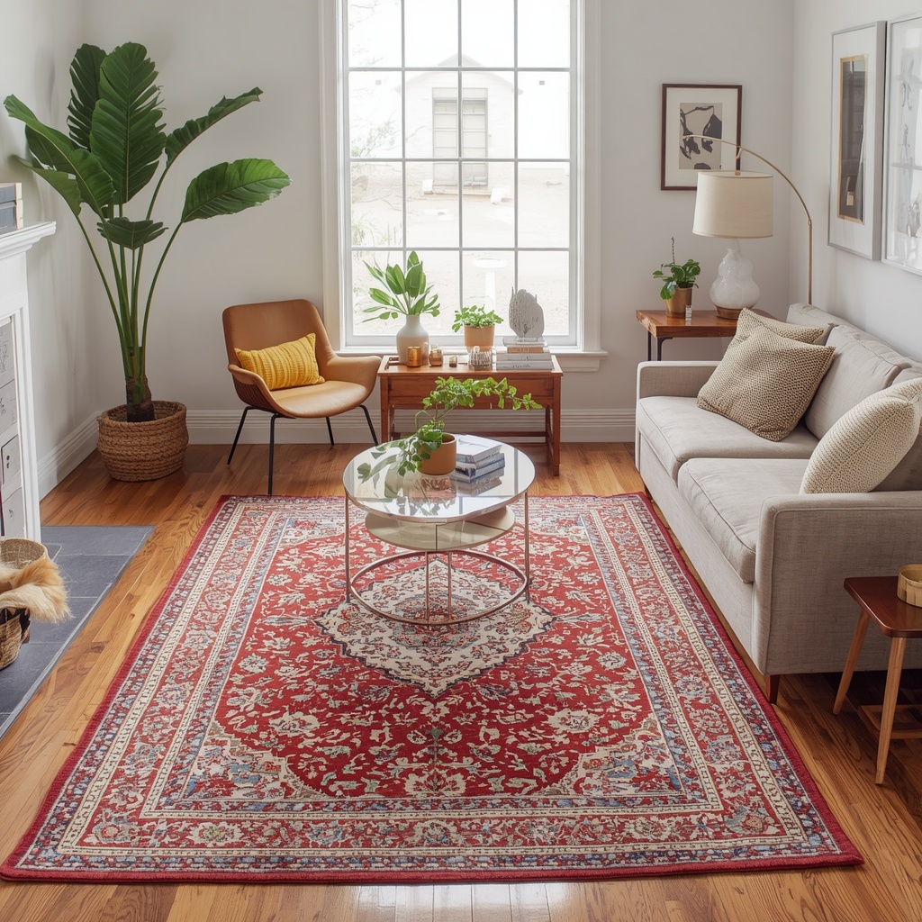Rug Size by Living Room Layout